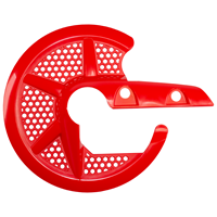FRONT BRAKE DISC COVER GAS GAS TXT/PRO/RACING 04-22 RED